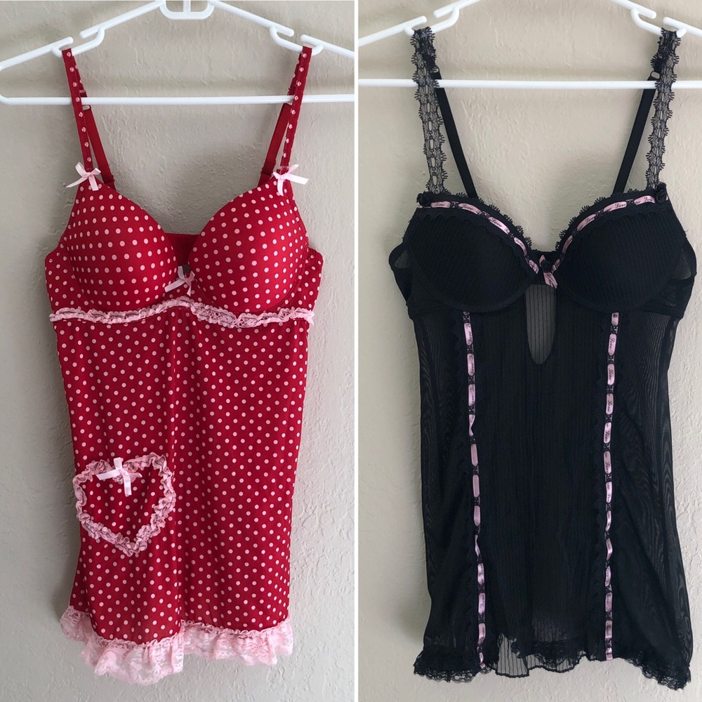 2 Sexy Teddy Lingerie